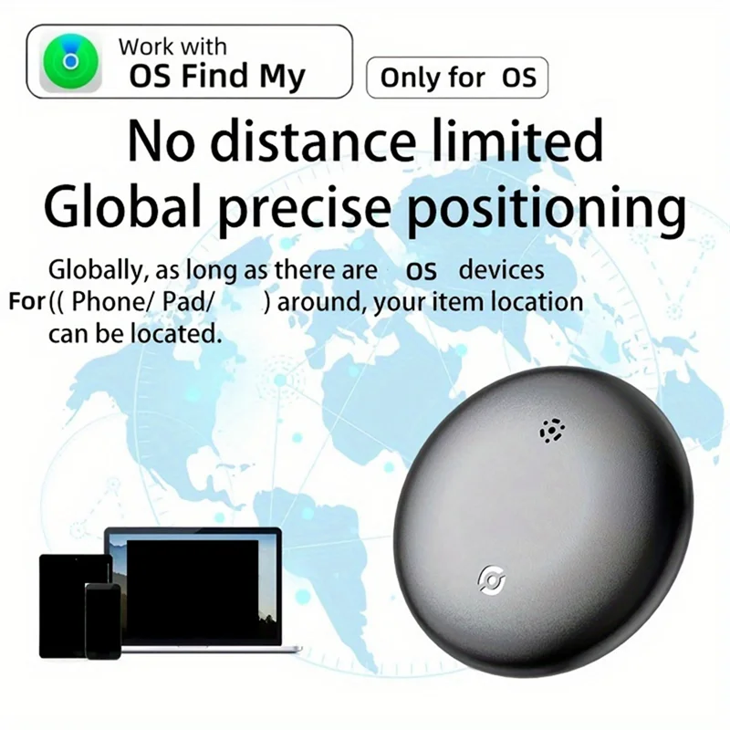 【Горячая распродажа!】4 шт. Smart Itag Global Locator GPS Tracker работает с IOS Find My APP Anti-Lost Finder Locator для ключей, кошелька, автомобиля