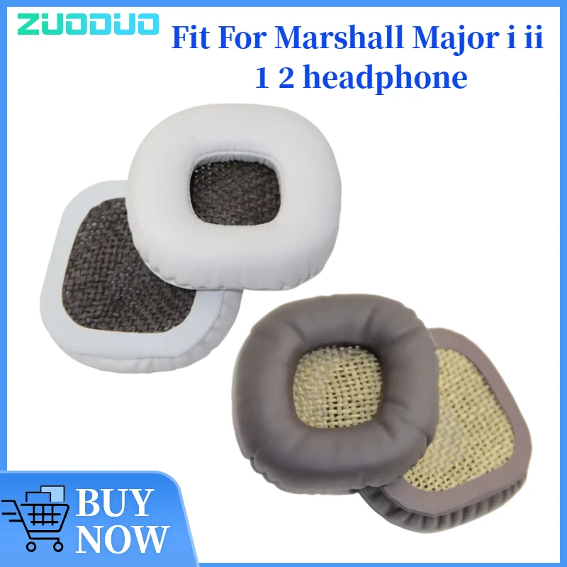 

ZUODUO Replacement Ear pads for Marshall Major i ii 1 2 Headphones Memory Foam Ear Cushions Earmuff Earpads headset