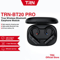 TRN BT20pro EarphoneS Module Upgrade Cable Wireless Bluetooth 5.3 HIFI 2PIN/MMCX Connector Replaceable Plug Ear Hook