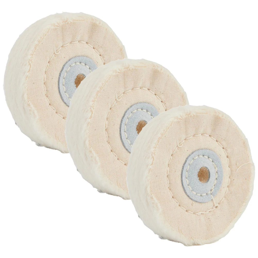 3inch Cloth Buffing Polishing Wheel  Set of 3  Perfect for Polishing Jewelry  Ornaments  and Precise Products  Results