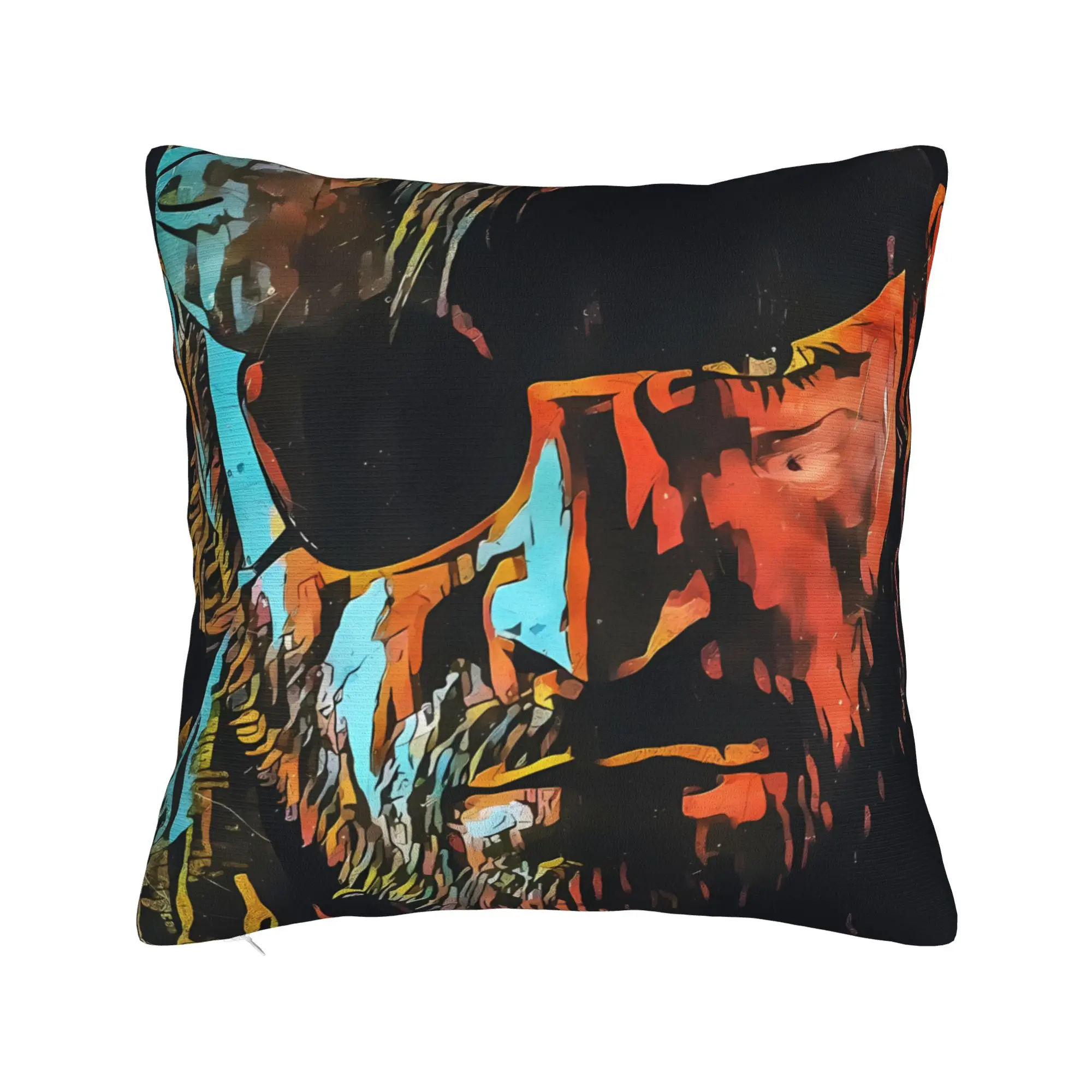 Metal Gear Solid Game Pillowcases  Cute Funny Pillow Case For Sofa Bedroom Home Decor Print Pillow Cover