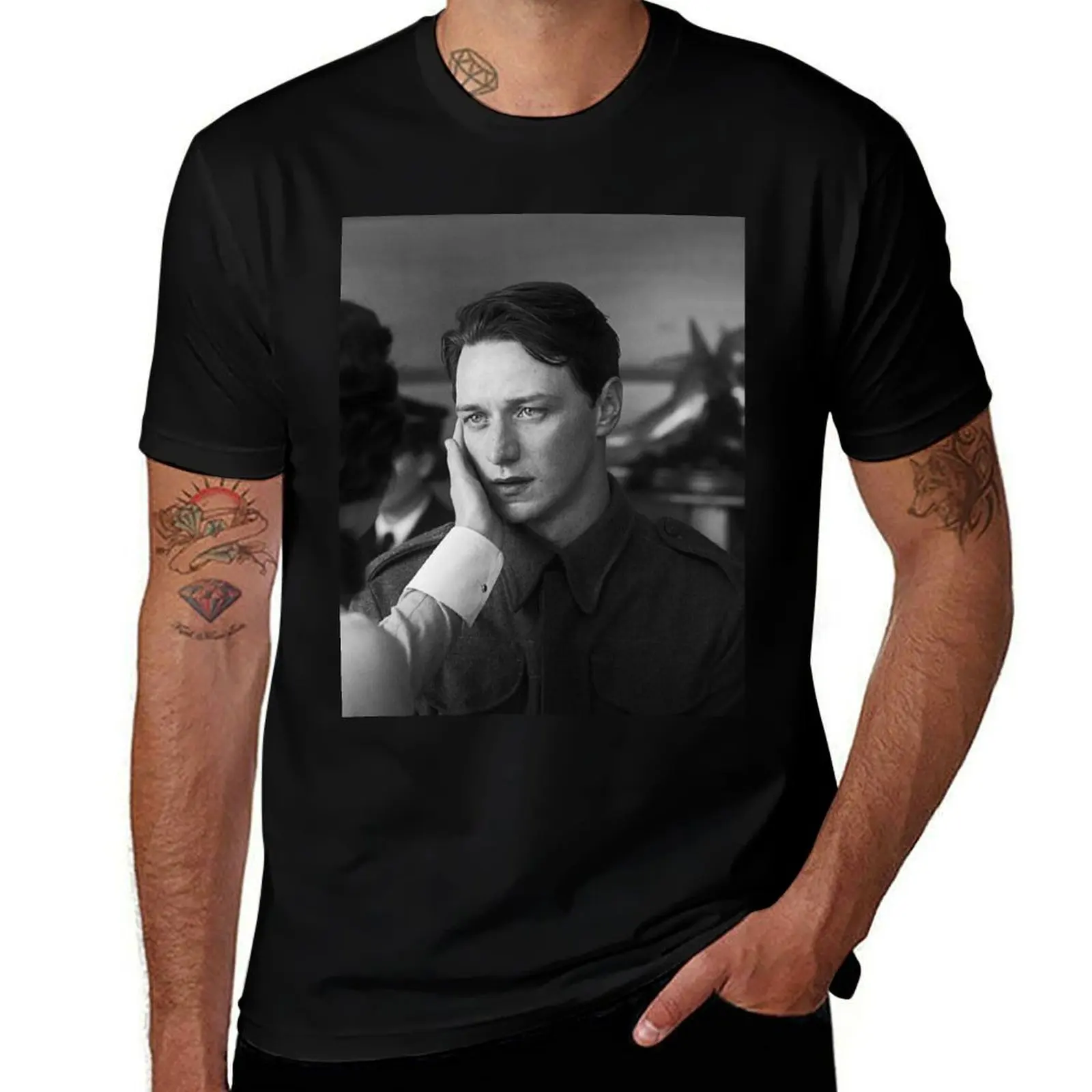 James mcavoy T-Shirt Comfortable Work Wear Tee
