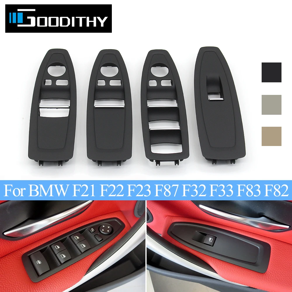 

Interior Door Front Left Right Window Lift Switch Cover Panel Trim For BMW 1 2 4 Series M2 M4 F21 F22 F23 F87 F32 F33 F82 F83