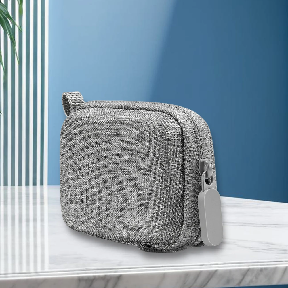 

Carrying Case Shockproof Mini Storage Bag Case EVA Scratchproof Carry Bag with Carabiner for GoPro 12 11 10 9 8 7 Action Camera
