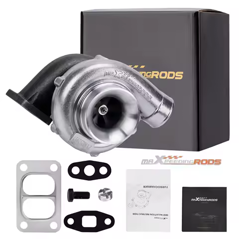 T70 Universal Turbo T3 V Band Exhaust Flange Twin-Scroll Turbocharger 500+HP