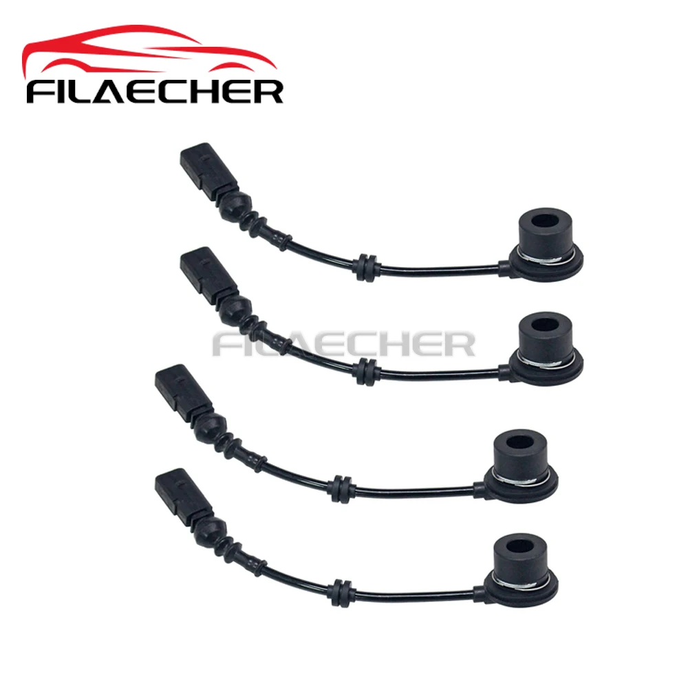 1/2/4pcs Front/Rear Suspension Air Strut Electric Connector for Audi A6 C6 4F 05-11 4F0498085 4F0616039N 4F0616040N 4F0616039P