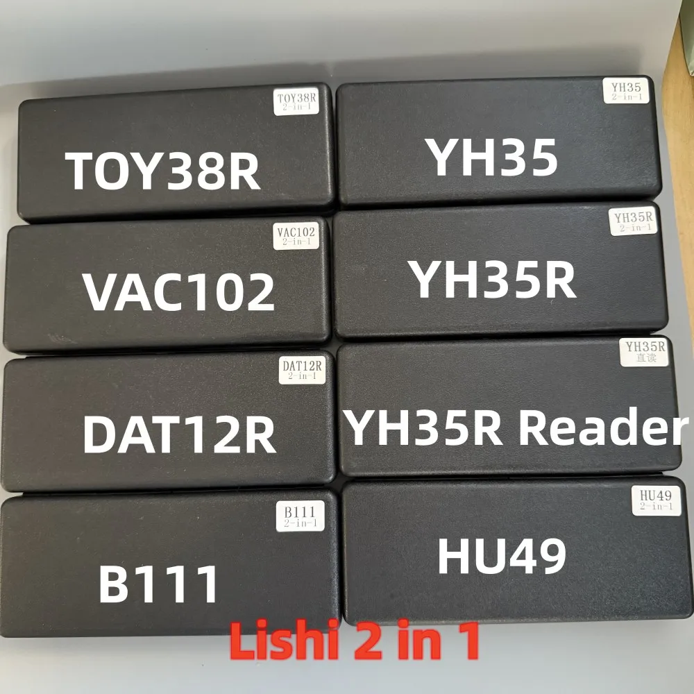 

Инструмент lishi 2 в 1, TOY38R VAC102 DAT12R B111 YH35 YH35R YH35Rreader HU49, бесплатная доставка, лучшие продажи, типы