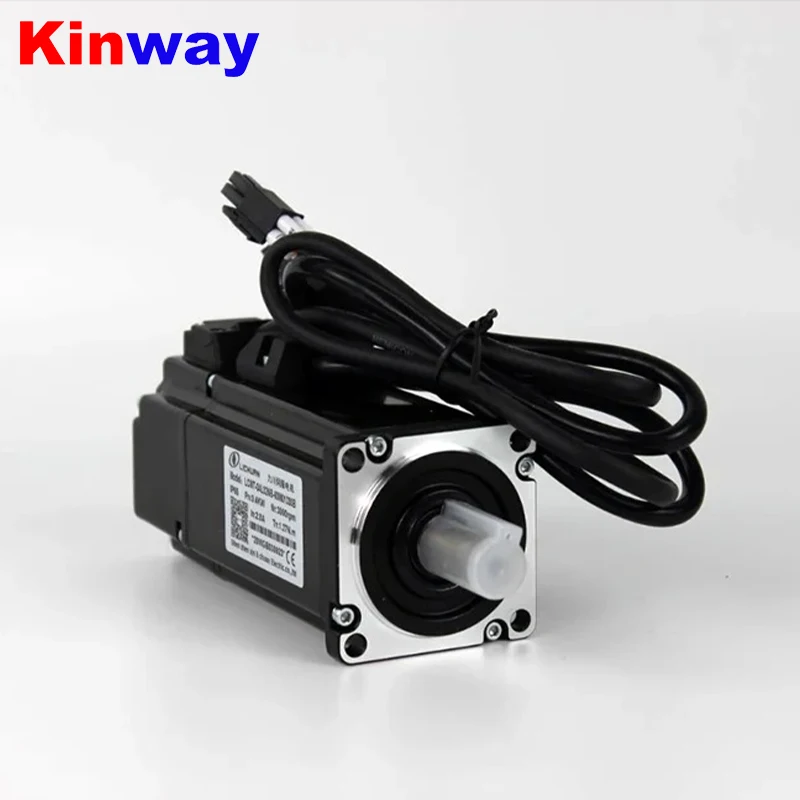 Серводвигатель переменного тока с тормозом Kinway motor Nema24 60 мм frame 220V 200W 0.637n.m