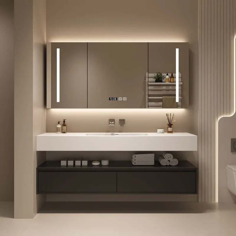 

Storage Organizer Bathroom Cabinet Shelves Toilet Display Partitions Drawers Paper Cupboard Modern Archivadores Hotel Furniture