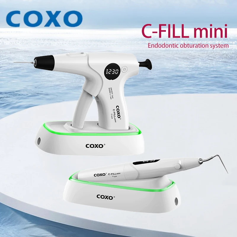 COXO C-FILL MINI Endodontic obturation system Intelligent Left/Right Screen Switching Wireless Dental Root Canal Filling System