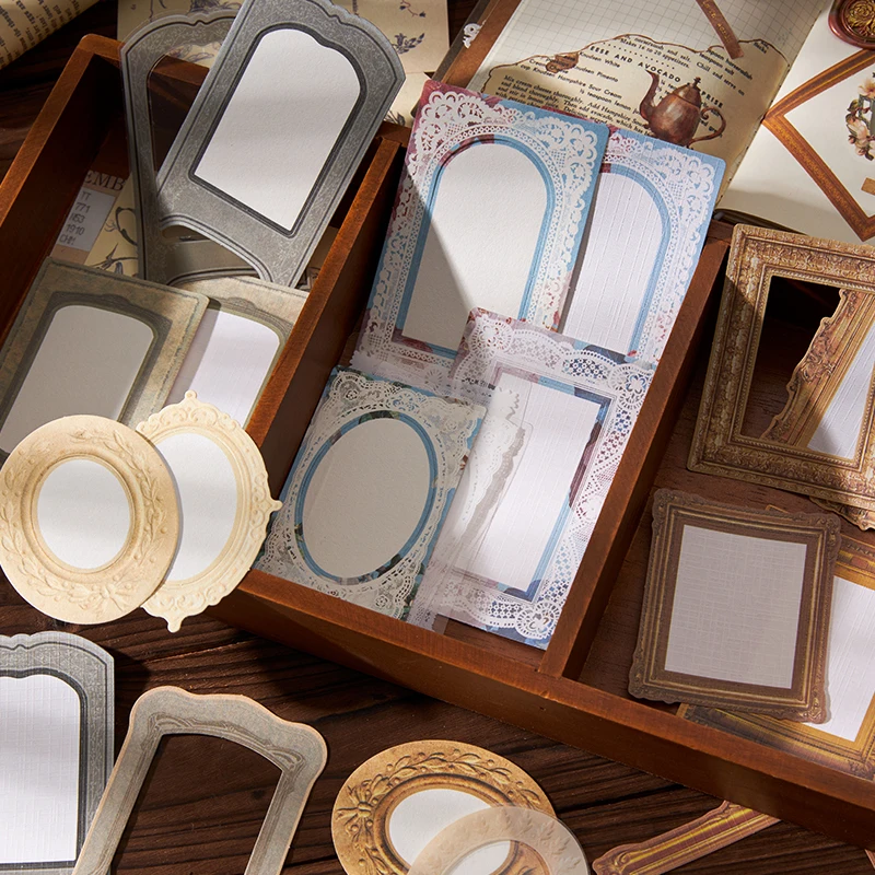 Time Wisure Museum Series Rétro Décoration Créative, DIY Memo Sub, 4Packs, Uno