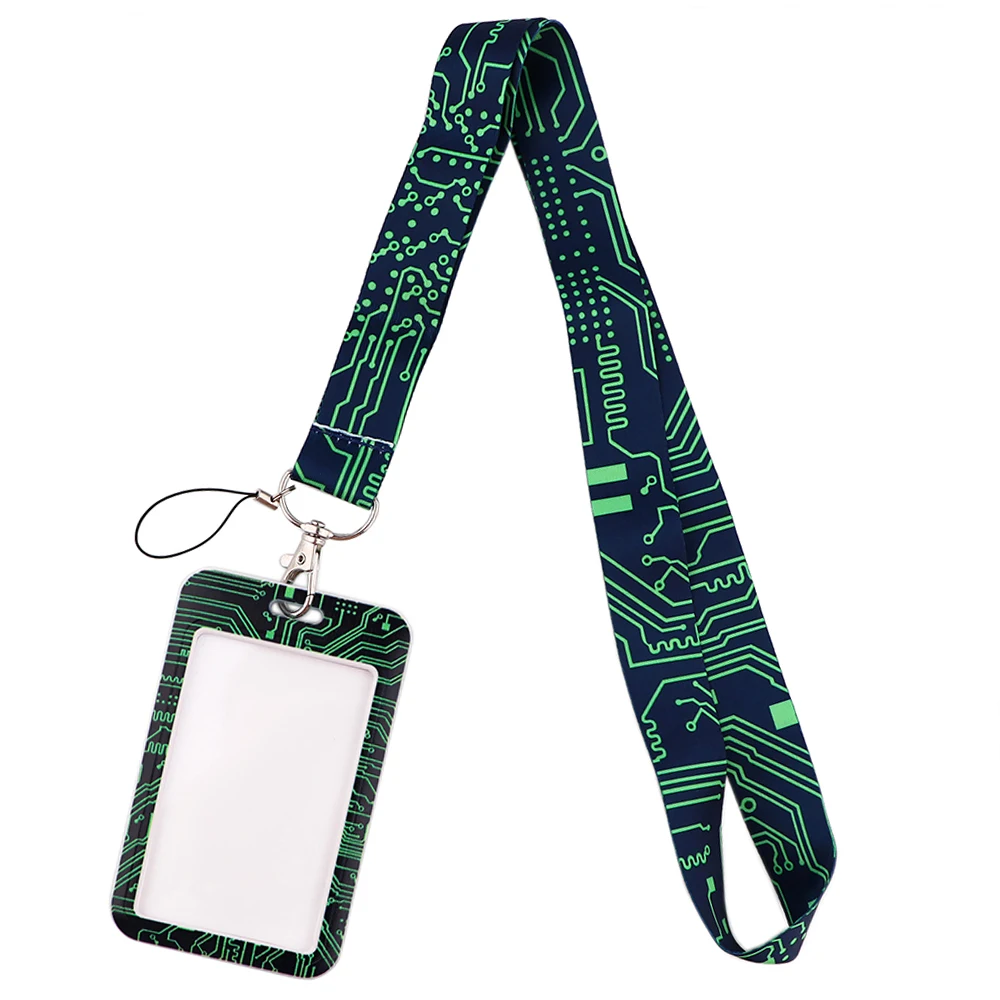 DZ1708 Chip Computer Motherboard Schlüsselbund Band Lanyard für Schlüssel ID Karte Riemen Hängen Seil Lariat Programmierer Abzeichen Halter
