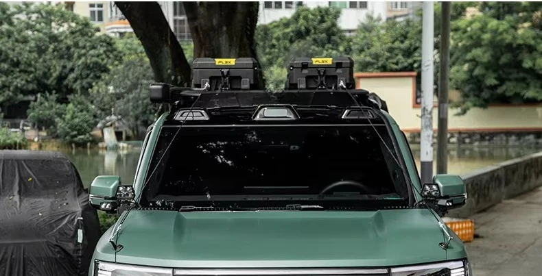 For BYD Formula Leopard 8 Off-Road Modification Body Parts Rainforest Branch Separator Hood Protection & Obstacle Deflection