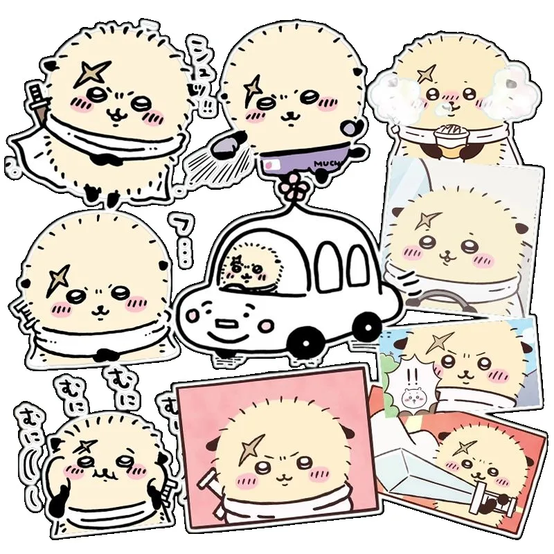 Anime Chiikawa Rakko Stickers Self-adhesive Waterproof Cartoon Kawaii for Handbook Decoration Student Office DIY  Gift 2026 new