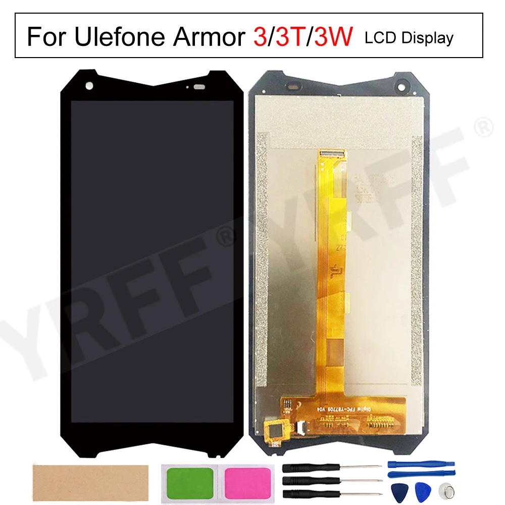 

LCD Display for Ulefone Armor 3 3T 3W, LCD Screen Replacement,Touch Screen Digitizer Assembly