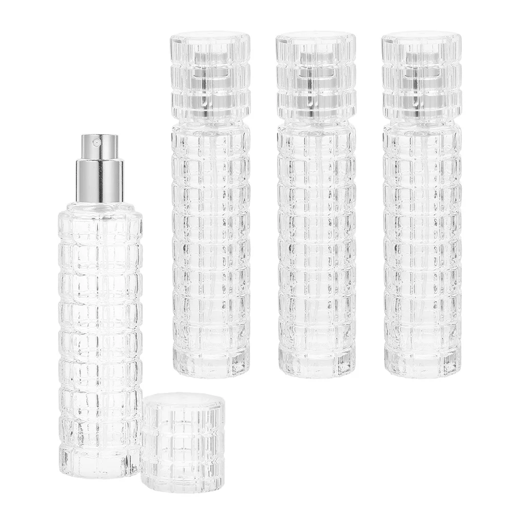 4 قطعة بار كوكتيل البخاخة مجموعة واضح كريستال زجاج رذاذ زجاجة ل المر Absinthe غرامة ضباب البخاخ إعادة الملء تصميم أنيق