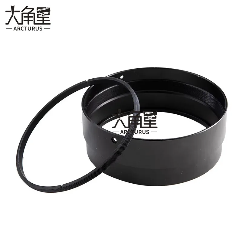 Support d'objectif 154 mm + bague de pression pour télescope astronomique professionnel, monoculaire, miroir, télescope binoculaire