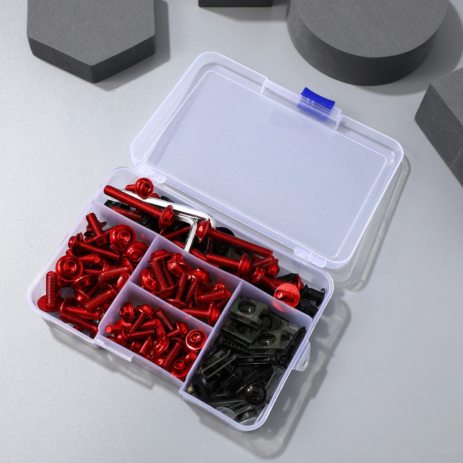 

149 pcs Motorcycle Accessories Stainless Steel Windshield Fairing Bolt Kit Fasteners Screws Nuts Set Motorbike Metric Bolts