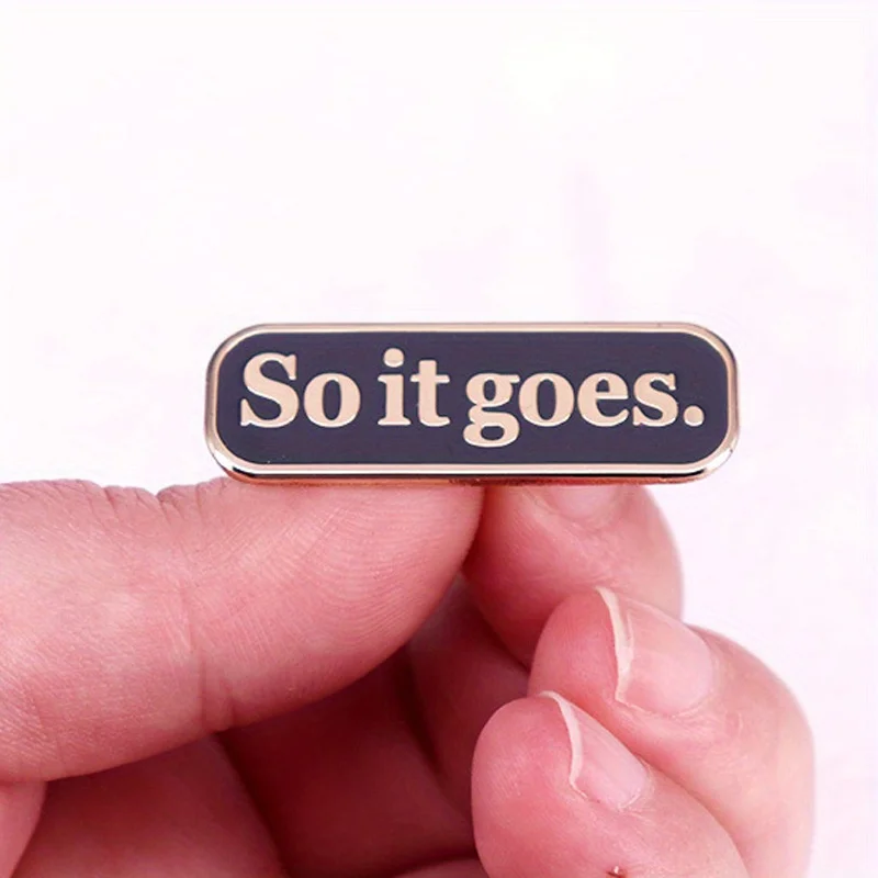 Funny "So It Goes" …