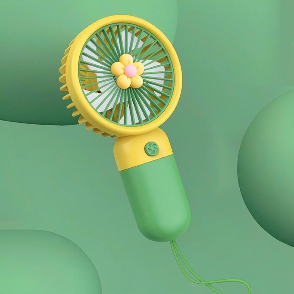 Mini Portable Fan USB Charging Handheld Cooling Blower Desktop Air Cooler Lightweight Gadget For Travel Office Dormitory