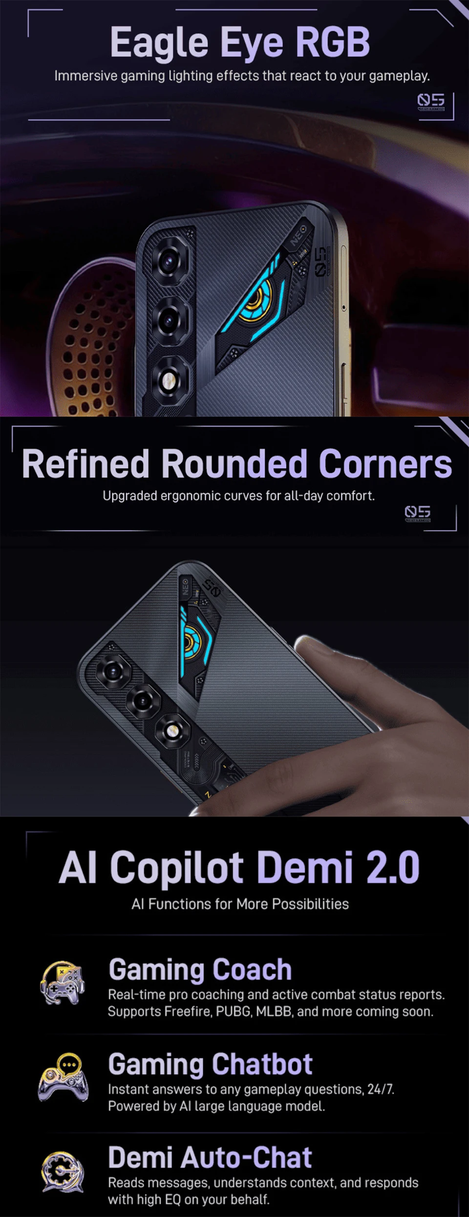 Nubia Neo5 5G Global Version Smartphone