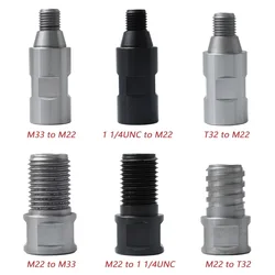 Rhinestone Core Drill Bits  Convertible  m22 m33 t32 11/4-7 Thread Adapter Diamond Core Drill Bit Connection Convertor