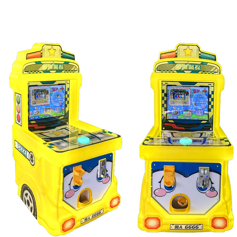 Coin Operated Games Hot Sales DuDu Arcade Video Game Kids Indoor Amusement Children Gaming Machine Happy Hitting 70 in 1for FEC