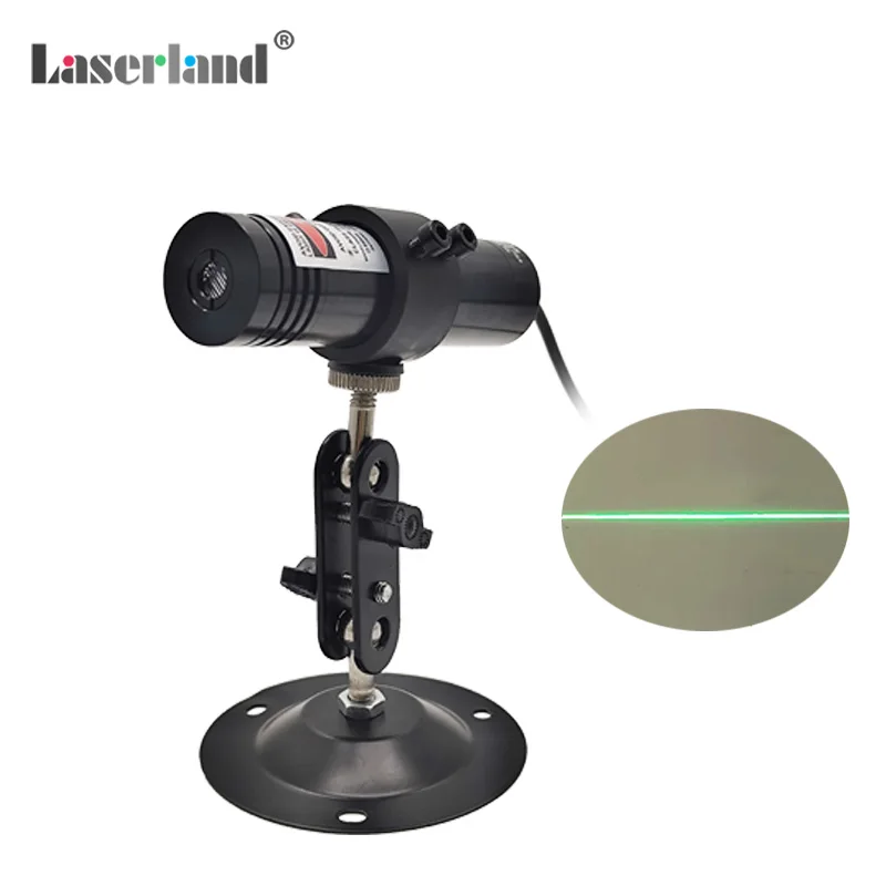 520nm Water Resistant Green Line Generator Laser Module for Stone Woodwork Sawmill Cutting Alignment 26mm