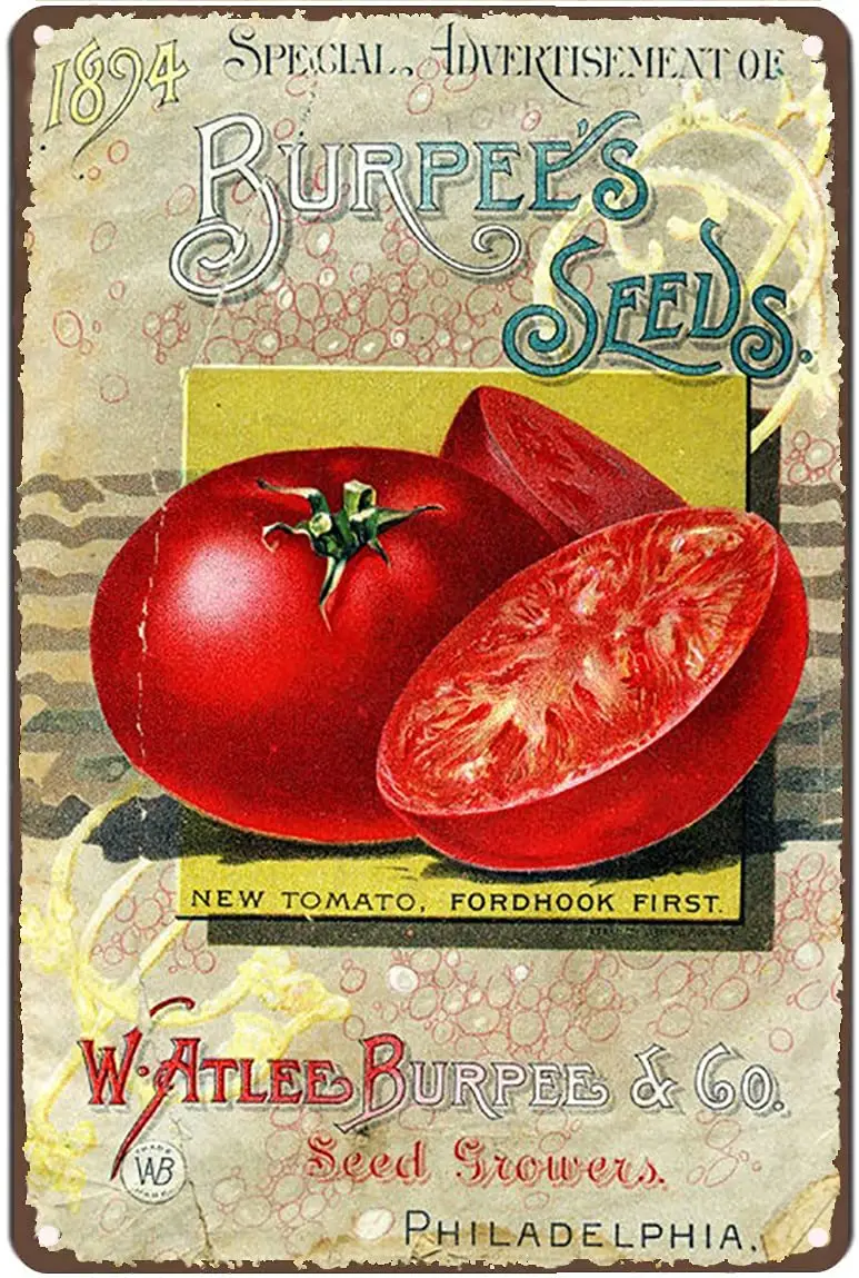 Graman Metal Tin Retro Sign Vintage Kitchen Vegetables Art Print/Poster Vegan Vegetarian Cooking Food Farm Illustration Hom sign