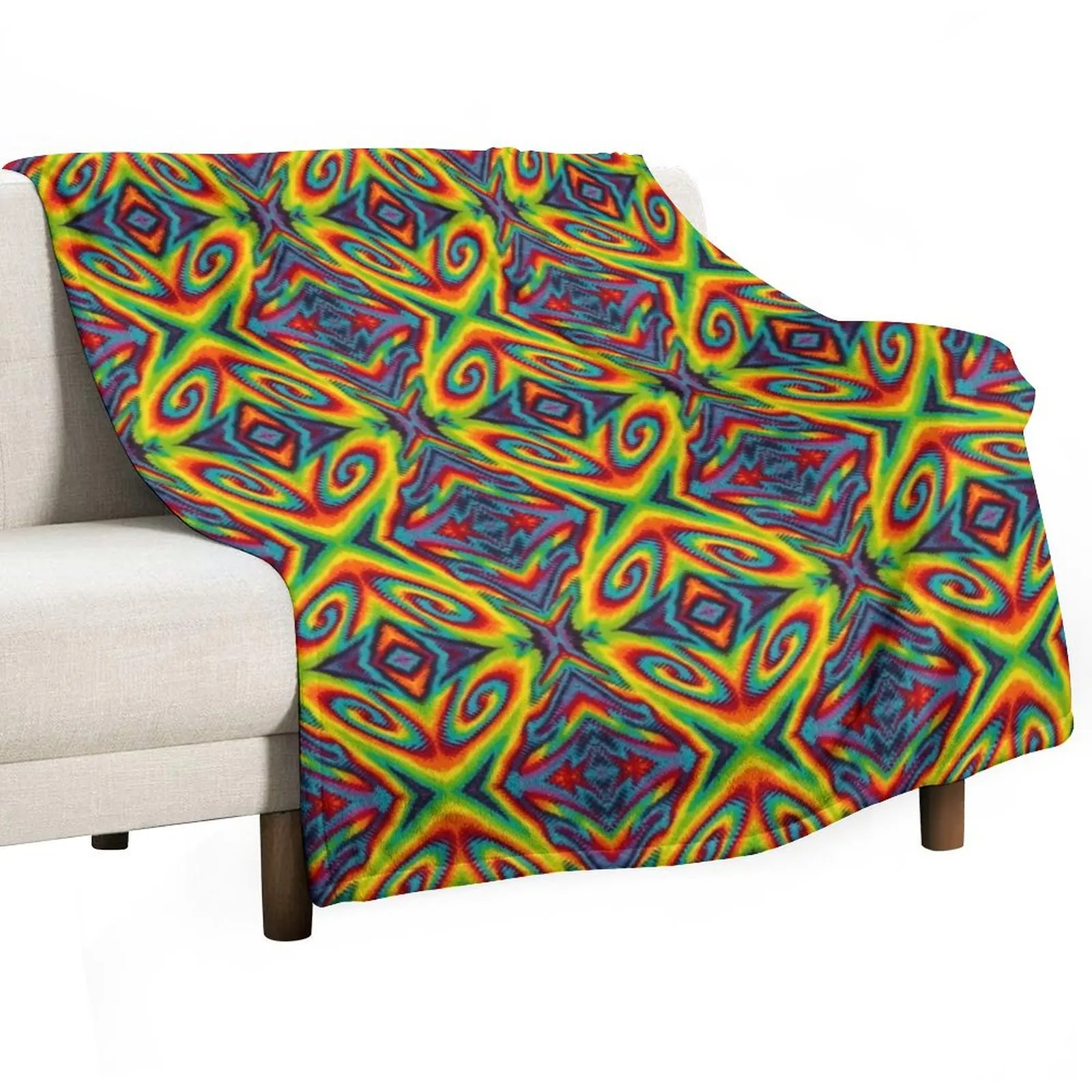 Psychedelic Lava Drip Throw Blanket Bed Fashionable Giant Sofa Soft Bed covers Softest Thermals For Travel Blankets