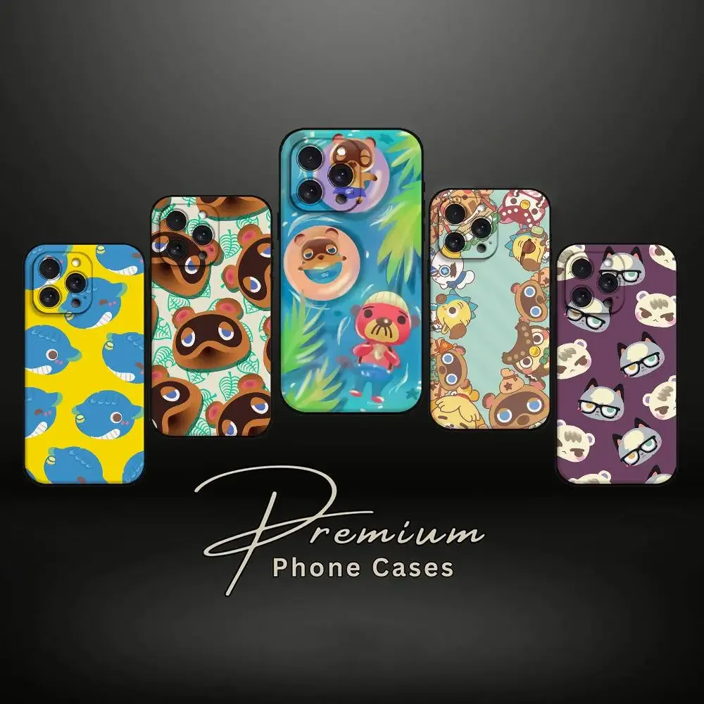 A-Animals-C-Crossings-Handyhülle Stoßfeste Hülle für iPhone 17 11 13 15 14 16 Pro Max 12 Mini 7 8 Plus XR X XS Matte Funda Phone