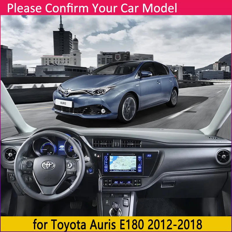 for Toyota Auris 2012~2018 E180 180 Scion iM Corolla Anti-Slip Mat Dashboard Cover Pad Sunshade Dashmat Carpet Accessories Rug - view 2