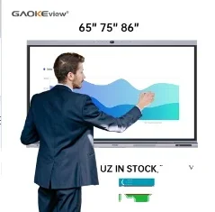 Smart Board Class 4K LCD Display Smart Bord Interactive Whiteboard Panel Digital Smart Interactive Board For Teaching