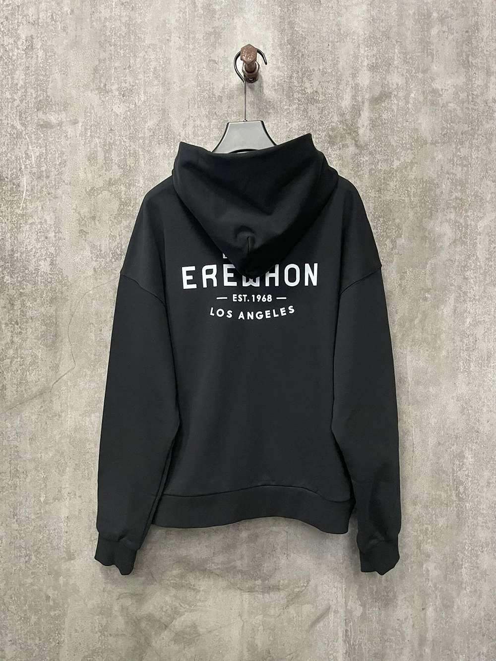 2024fw Luxury Collaboration Los Angeles Hoodie Men Women Oversized Erewhon Print Zip-Up Hooded Sweatshirts Pullovers Men