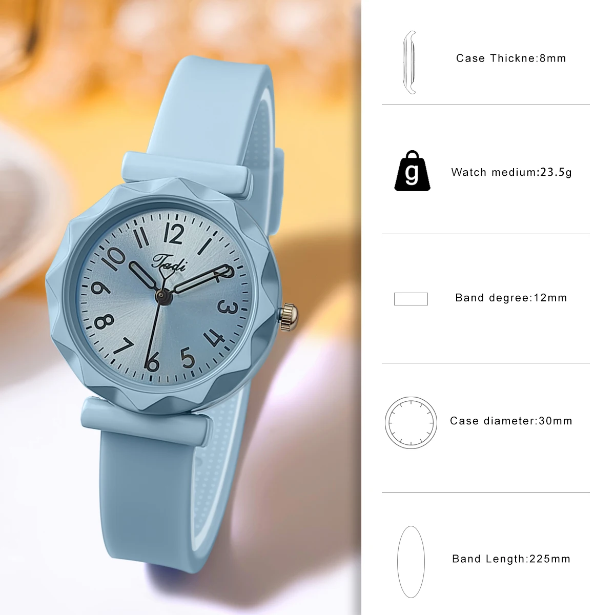 Watch For Women Wristwatch Quartz Fashion Watches Women Clock Ladies Silicone Watch Gift Reloj Mujer Montre Femme