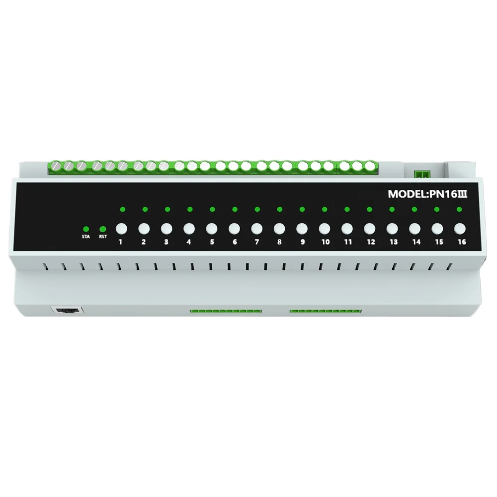 Intelligent 16-way on-off 50A relay 16A dry touchpoint hotel apartment homestay modification