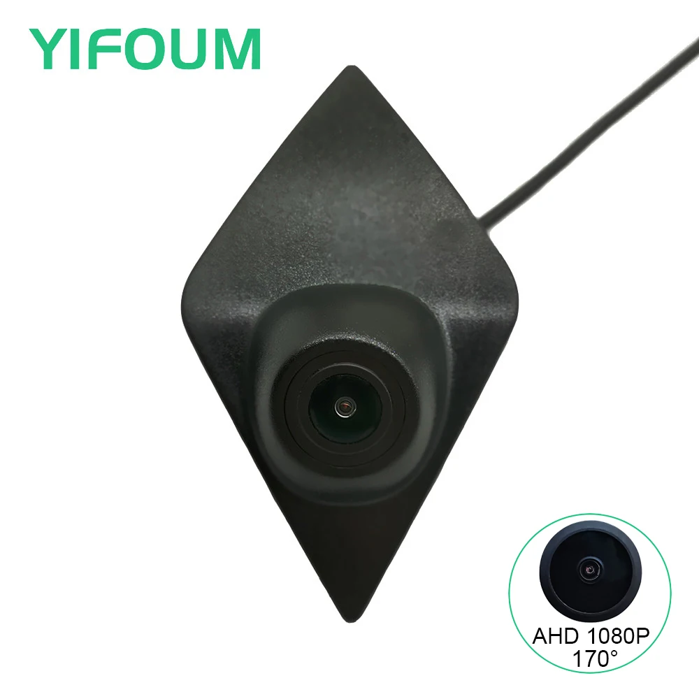 AHD 1080P Fisheye CCD Car Front View Parking Positive Logo Camera For Renault Koleos 2014 2015 2016 2017 2018 2019 2020