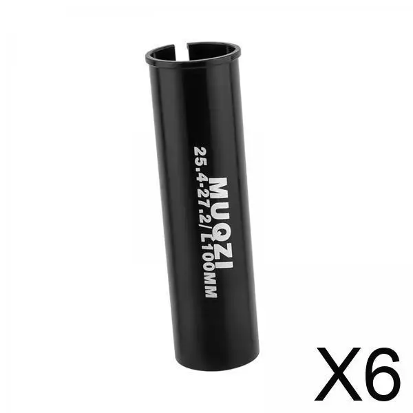 

6xпрокладка подседельного штыря велосипеда, удлиненная переходная втулка для горного велосипеда 25,4-27,2