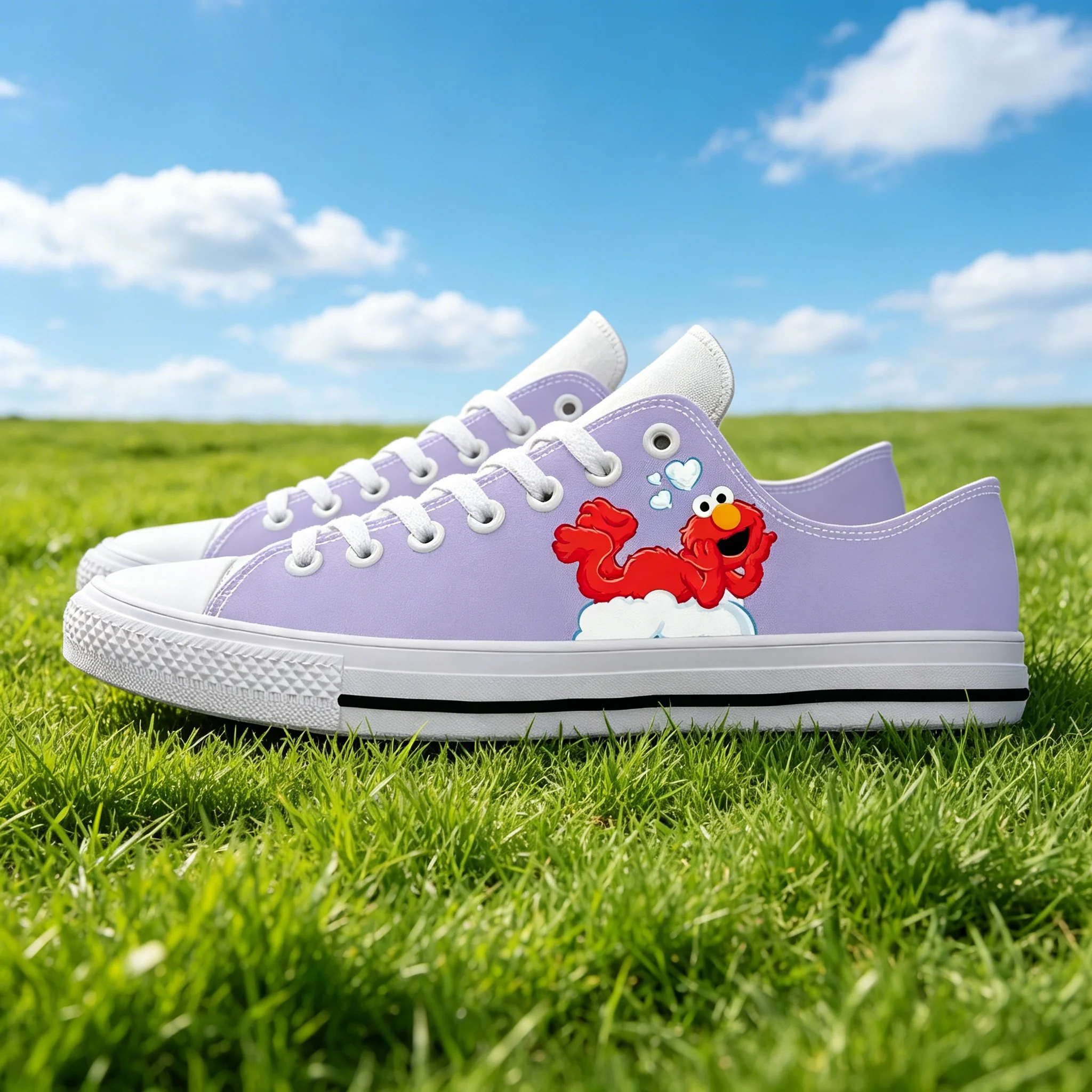 Elmo Cartoon Theme Custom Low - đánh giá và giá Street Fashion Theme