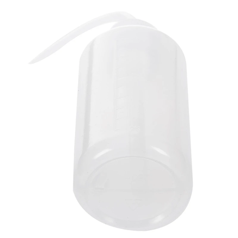 4Pcs 500Ml 90 Degree Angle Tip Oil Liquid Holder Squeeze Bottle Clear White