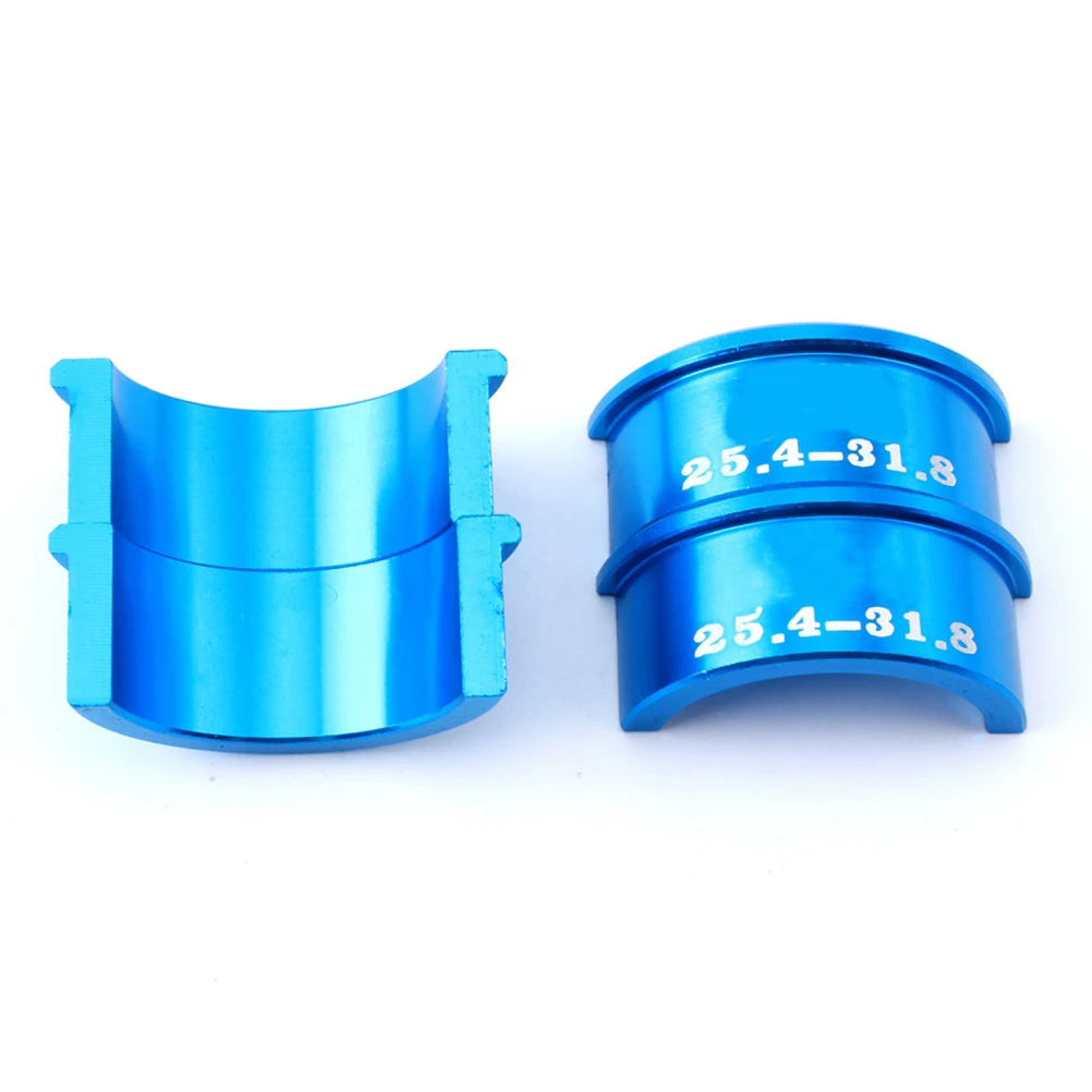 

4Pcs Handlebar Conversion Sheet Clamp Increase Shims Machined Aluminium Lightweight Convert 25.4mm to 31.8mm Bike Handlebar