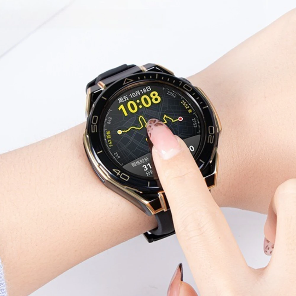 PC Hollow Case for Huawei Watch GT 5 4 46mm Smart Watch Case Bumper for Huawei Watch GT 5 Pro 46mm Case Accessories