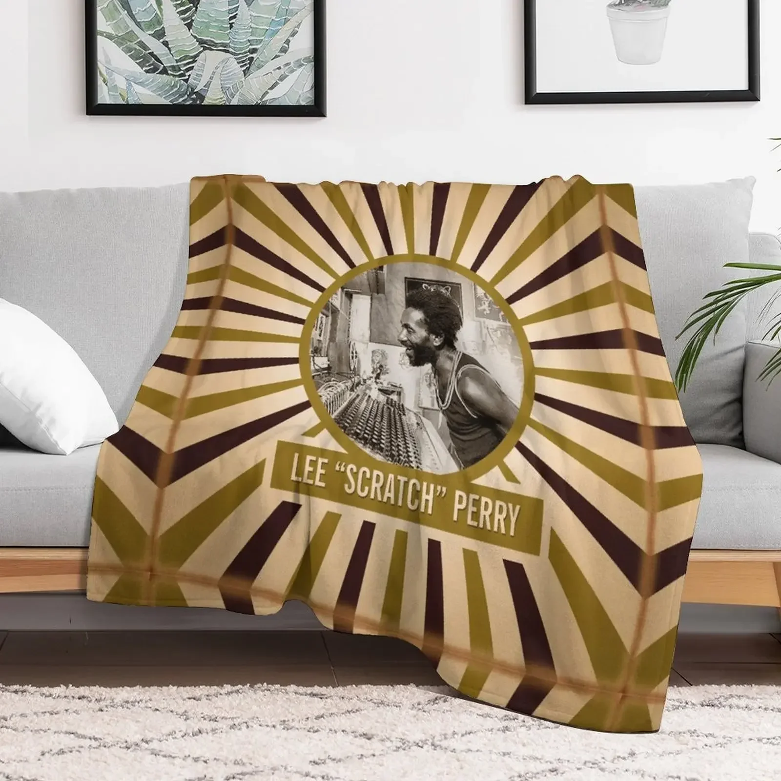 

Lee Scratch Perry Throw Blanket valentine gift ideas Tourist Blankets