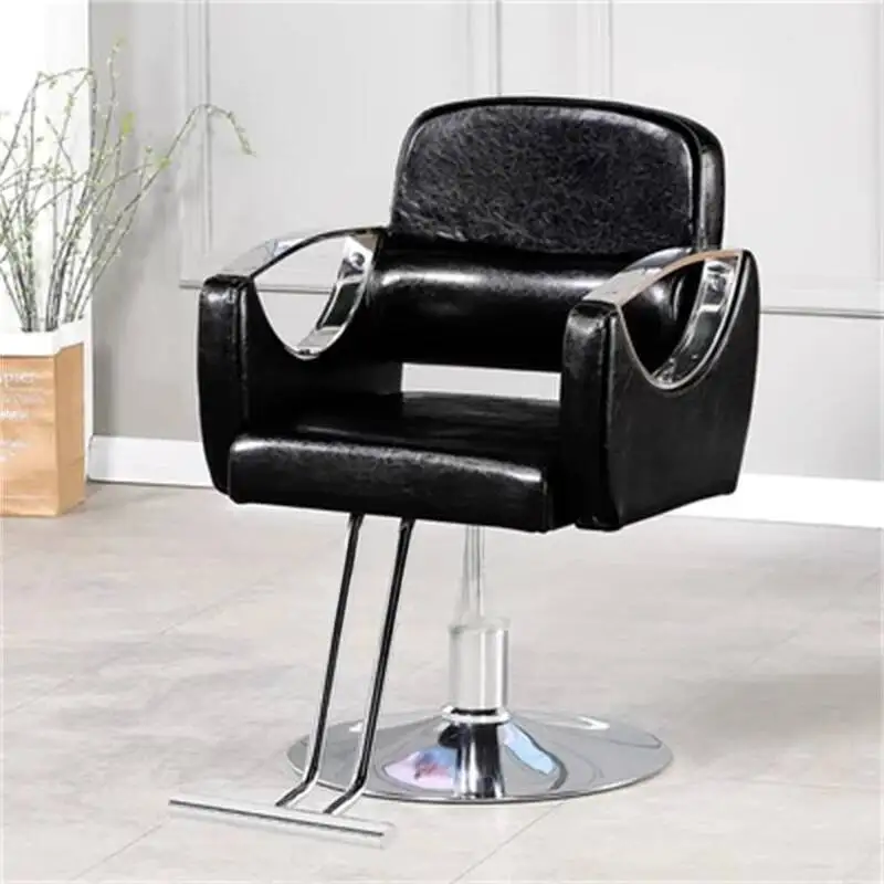 

Cosmetic Swivel Barber Chair Adjustable Hairdressing Luxury Stool Barber Chair Hair Cutting Makeup Sillas Salon Furniture QF50BC