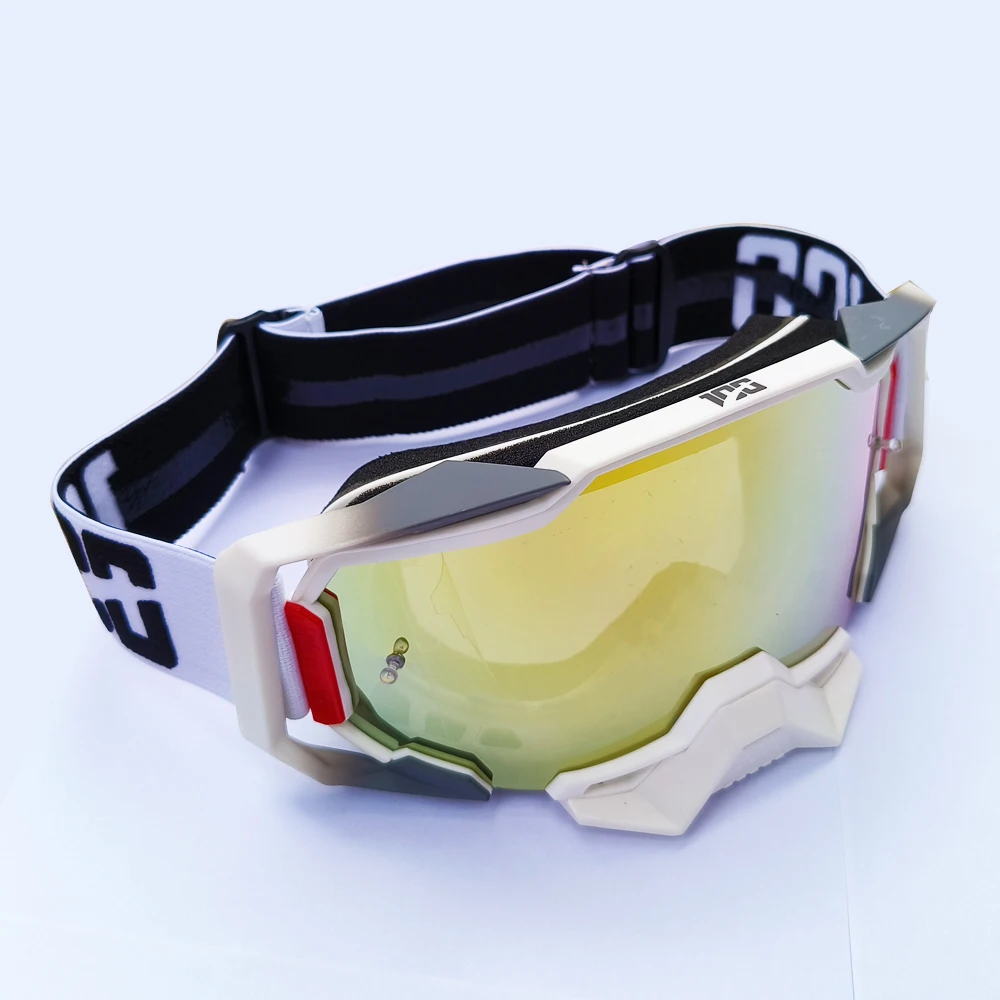 New Men Motocross Goggles Motorcycle Glasses Enduro Anti-fog Cycling Moto Dirt Bike MX MTB Riding Sunglasses HD Mirrored Lens