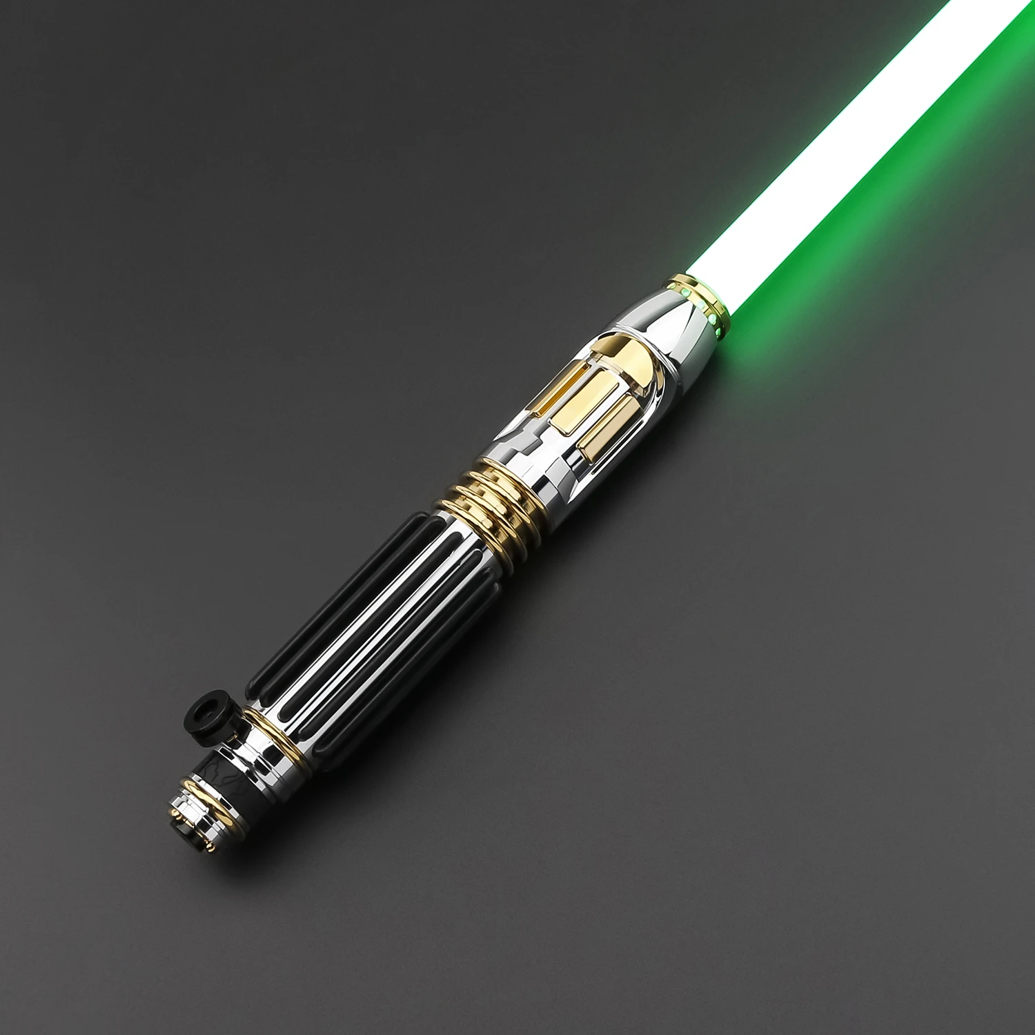 TXQSABER Mace Windu Replica Lightsaber Smooth Swing Heavy Dueling Jedi Windu Master Laserzwaard SNV4 Proffie 2.2 FOC Bluetooth