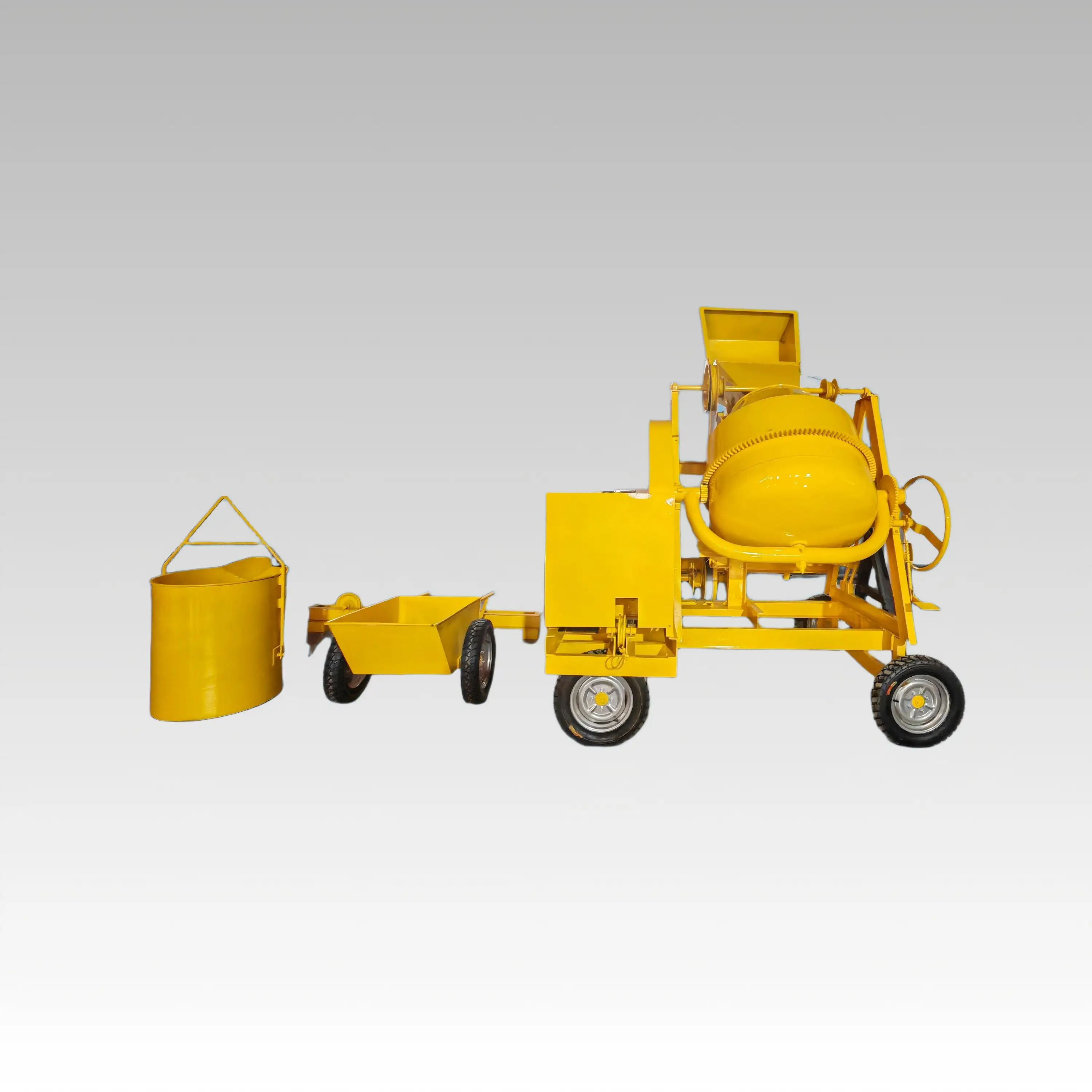 

Бетоносмеситель с двигателем 15 л.с., высокоэффективный, 700 л, 8-10 м³/ч, для строительной отрасли, с ручной выгрузкой