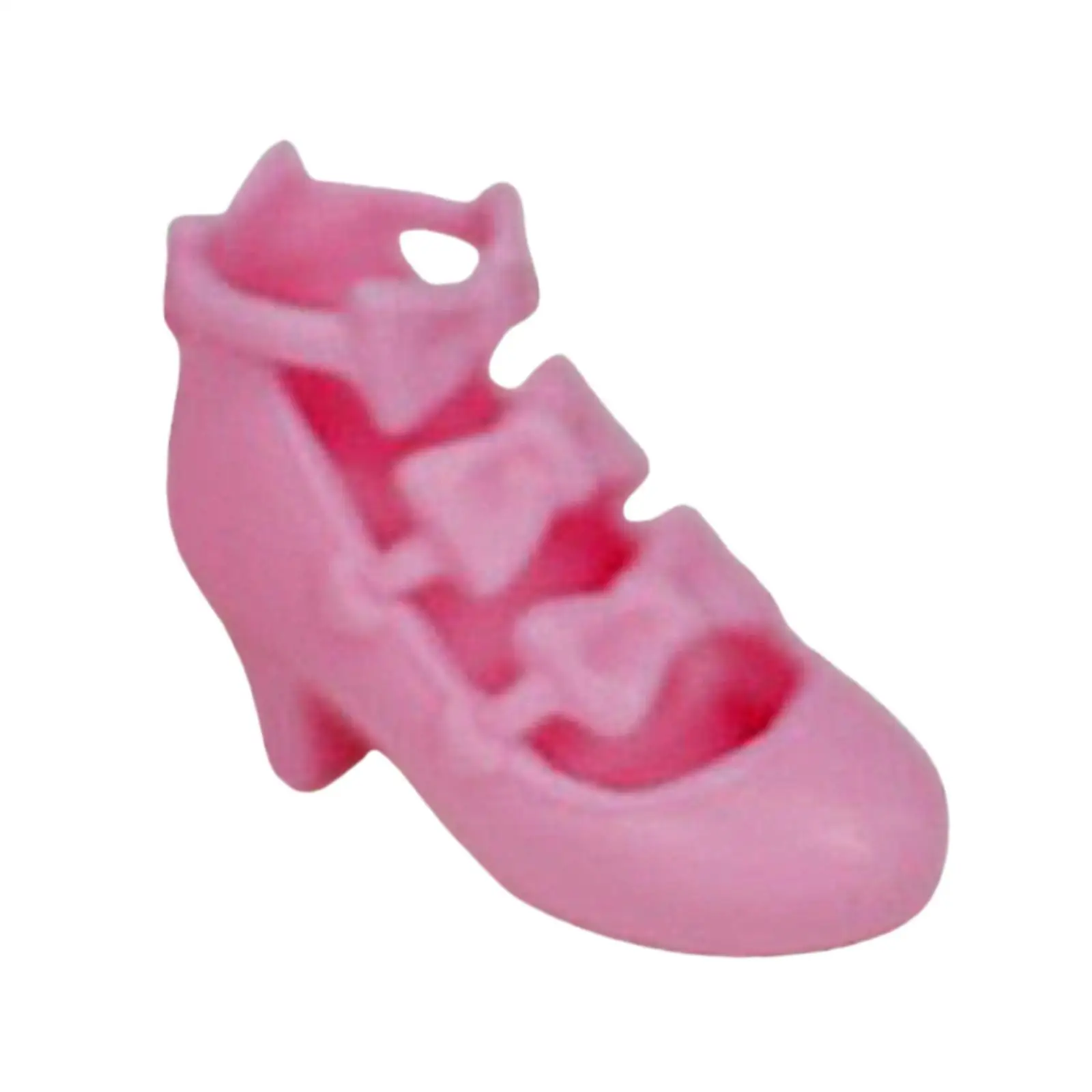 

1/6 Scale Doll Shoes Wearable for 12" Female Figures Collectibles High Heels