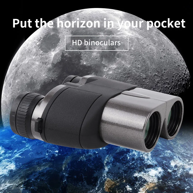 

Portable Binoculars MINI 10x25 HD IPX4 Waterproof FMC Coating Telescope For Concert Hunting Travel Sports Competitions