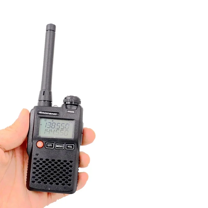 BaoFeng UV3R Mini HAM Two Way Radio VHF UHF PTT Earpiece Hotel Salon Pocket FM Transceiver Classic Design Wireless Communication